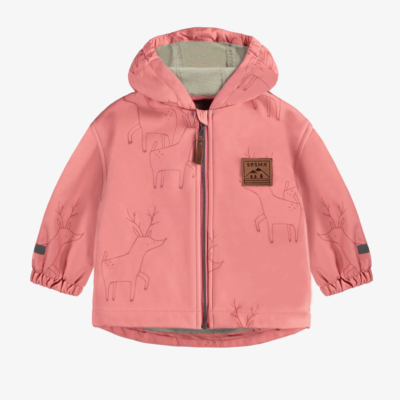 Souris Mini - Pink Hooded Coat