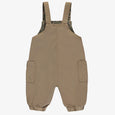 Souris Mini - Sand Colored Over-Alls in Stretch Denim