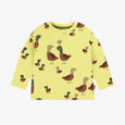 Souris Mini - Neon Yellow T-shirt with Ducks