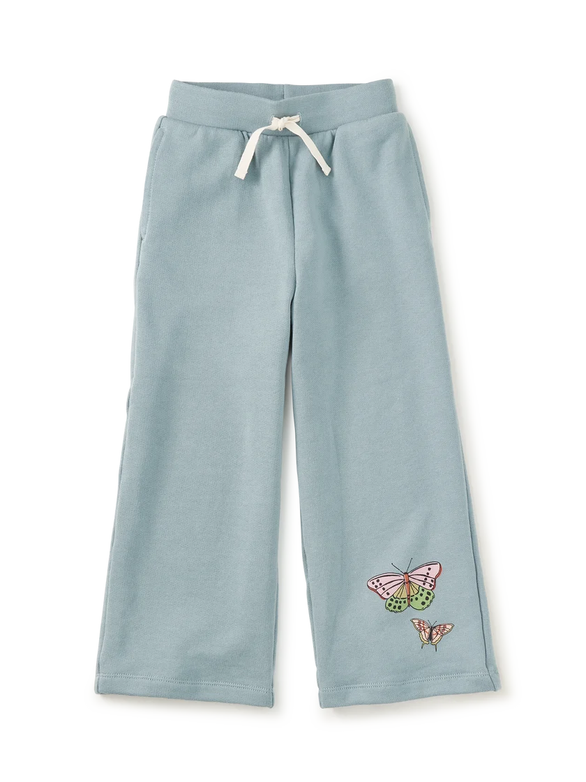 Tea Collection -  WIDE LEG FRENCH TERRY PANTS