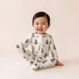 Sweet Bamboo - Winter Fawn - Zipper Footie