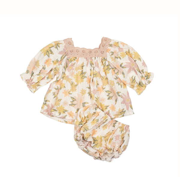 Wild Wawa - Ceil Two Piece Set in Mauve Meadow