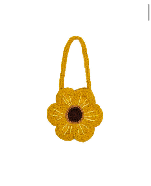 Wild Wawa - Crochet Purse - Sunflower