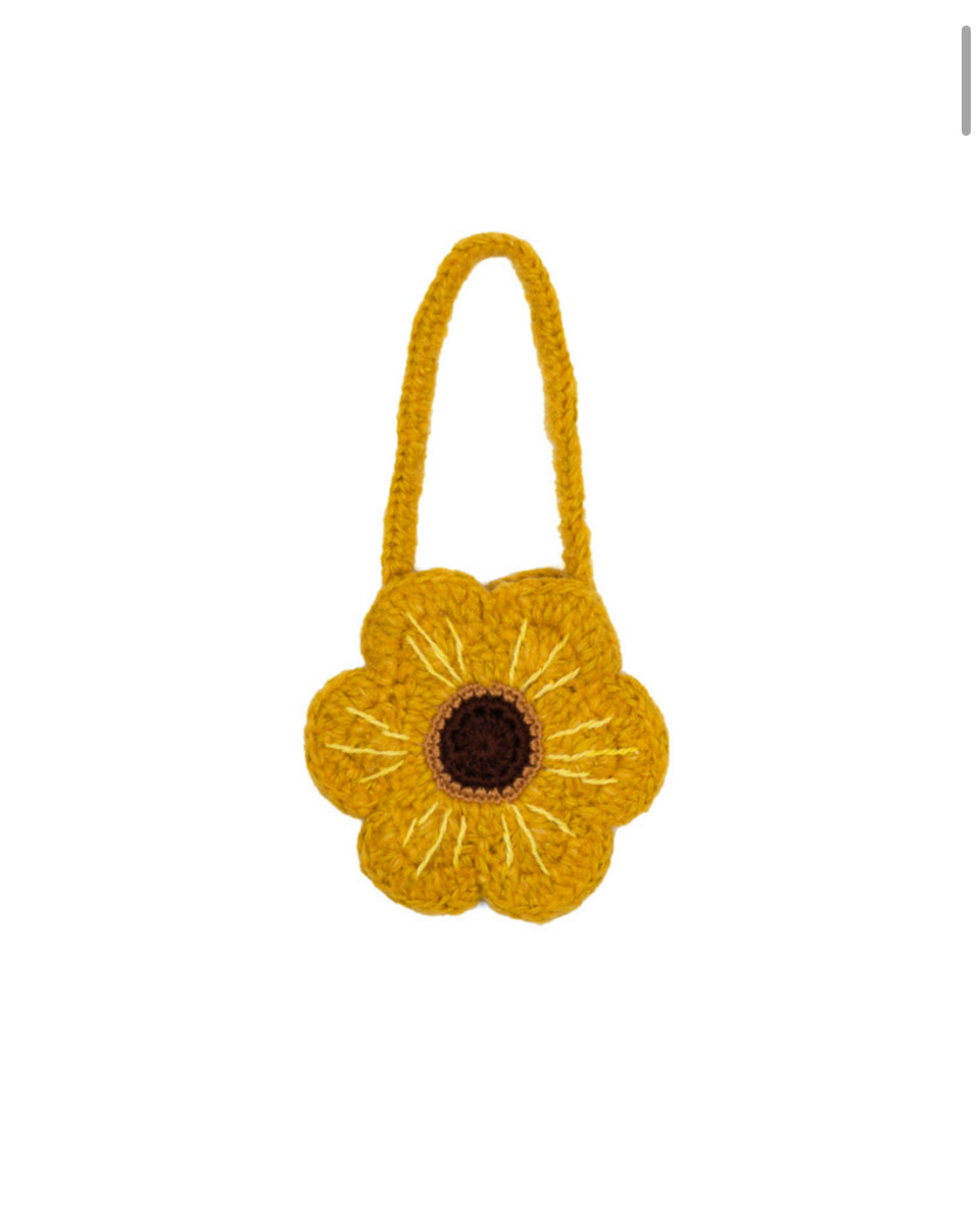 Wild Wawa - Crochet Purse - Sunflower