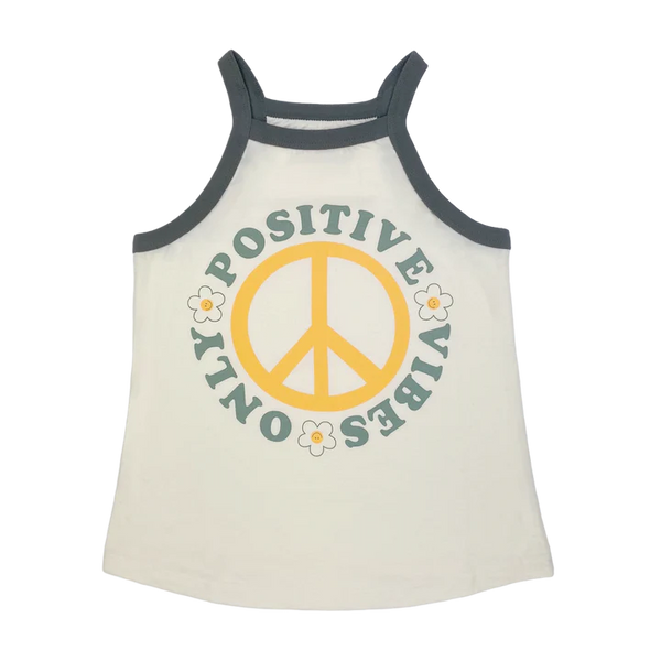 Tiny Whales - Positive Vibes Only Racer Tank