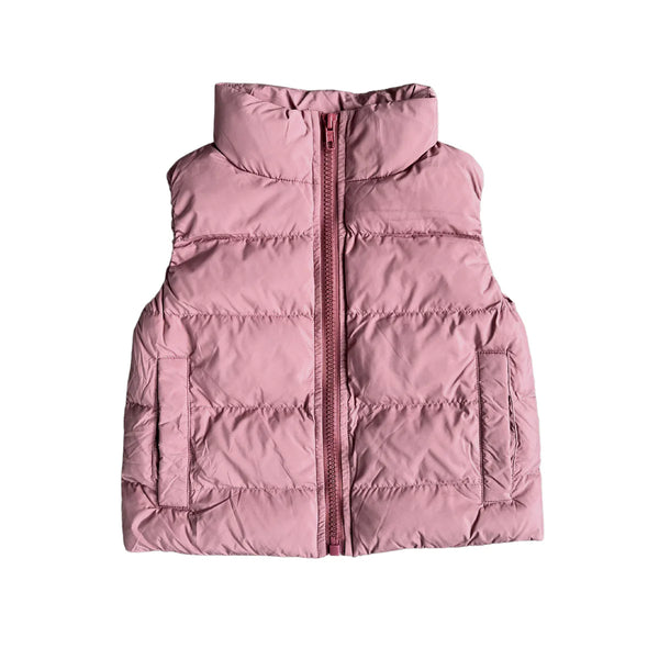 Babysprouts - Pink Puffer Vest in Charm Pink