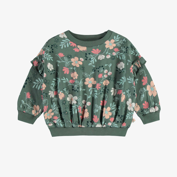 Souris Mini - Floral Green Sweatshirt
