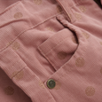 Minymo -  Dusty Rose Sparkle Dot Corduroy