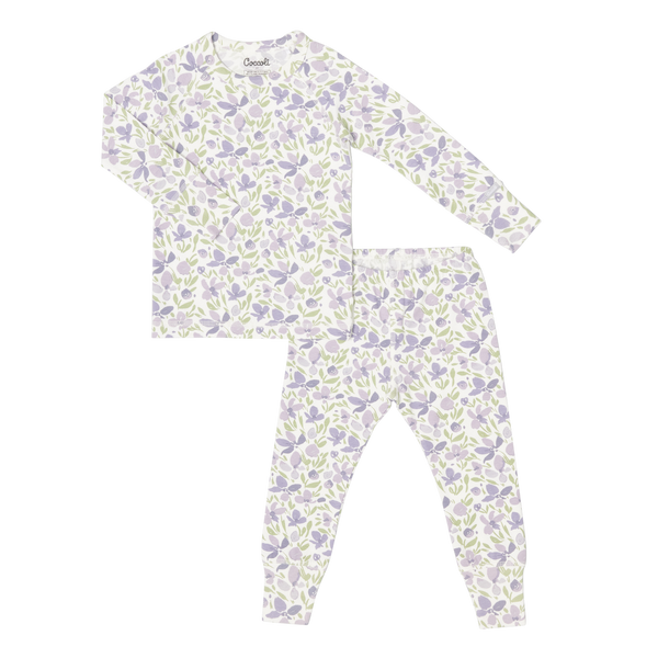 Coccoli - Violets on Cream Pajamas