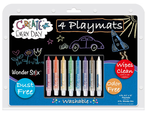 TPG Creations / The Pencil Grip - 8.5" x 12" WS Playmat Kit  (4 pc Set) TPG-648