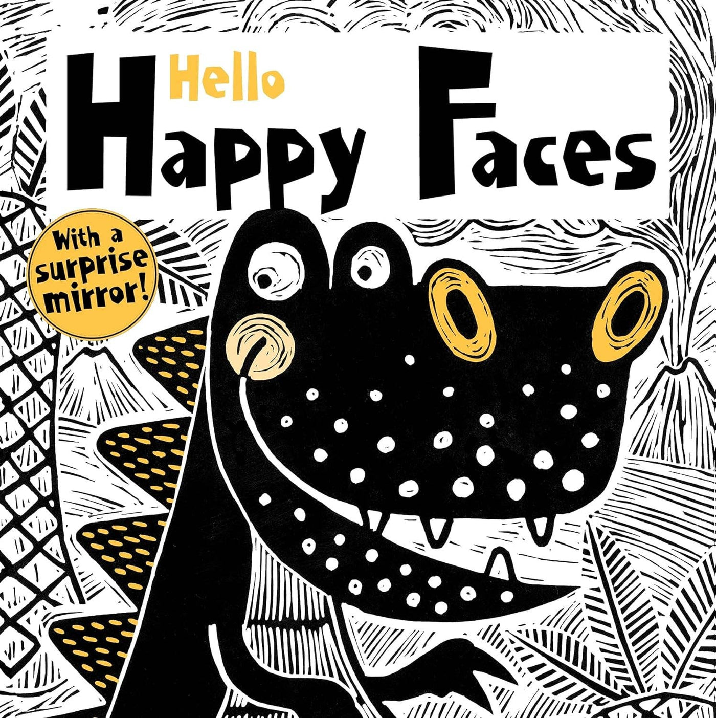 Fox Chapel Publishing - Hello Happy Faces - High Contrast Board Book