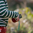 Little Green Radicals - Olive Green Striped Long Sleeve T-Shirt - Organic Cotton