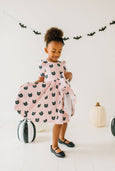 Ollie Jay - Puff Dress in Black Cat