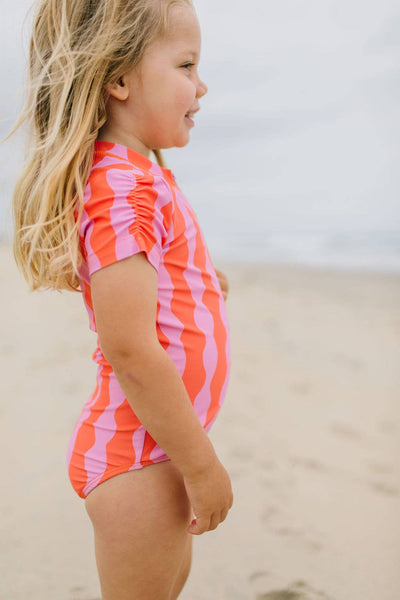 Ollie Jay - Zoey Swim in Crinkle | Girls UPF 50 Swimwear