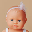 Miniland - Baby Doll Caucasian Girl 8 1/4''