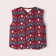 Little Green Radicals - Folk Birds Sherpa Lined Reversible Gilet
