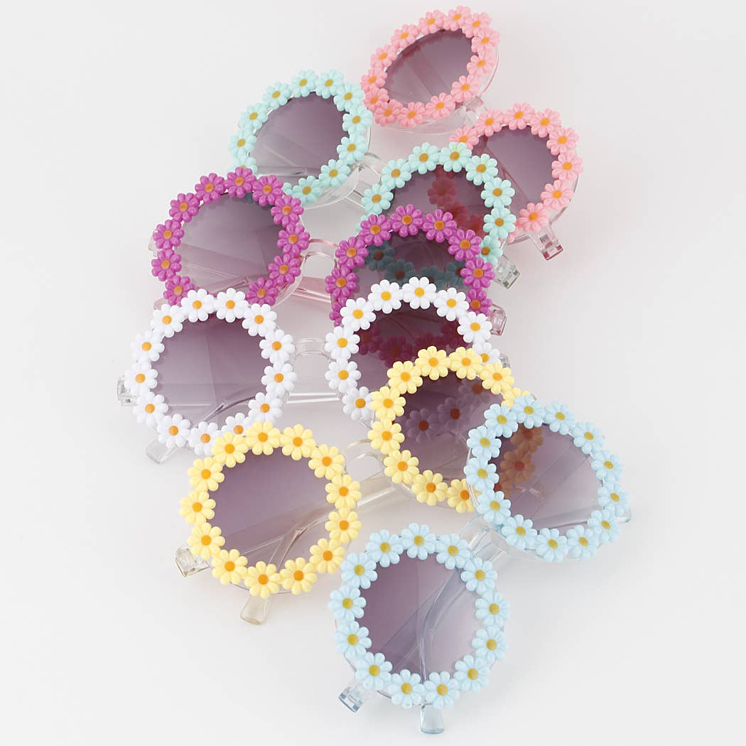 3AM BY H&D ACCESSORIES - Kids Bright Flower Sunglasses