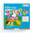 Chronicle Books - Bunny Basket 25 Piece Floor Puzzle with Shaped Pieces