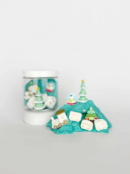 Earth Grown KidDoughs - Holiday Train Mini Dough-to-Go