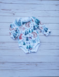 Small Blessings Design - Woodland bodysuit,infant clothing, bodysuit,infant romper