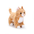 The Petting Zoo - Kitten Orange Tabby Small 9"