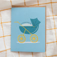 Pippi Post - Baby Carriage Greeting Card