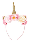 Speedy Monkey - Unicorn Headband Costume Accessory for Kids (roses)