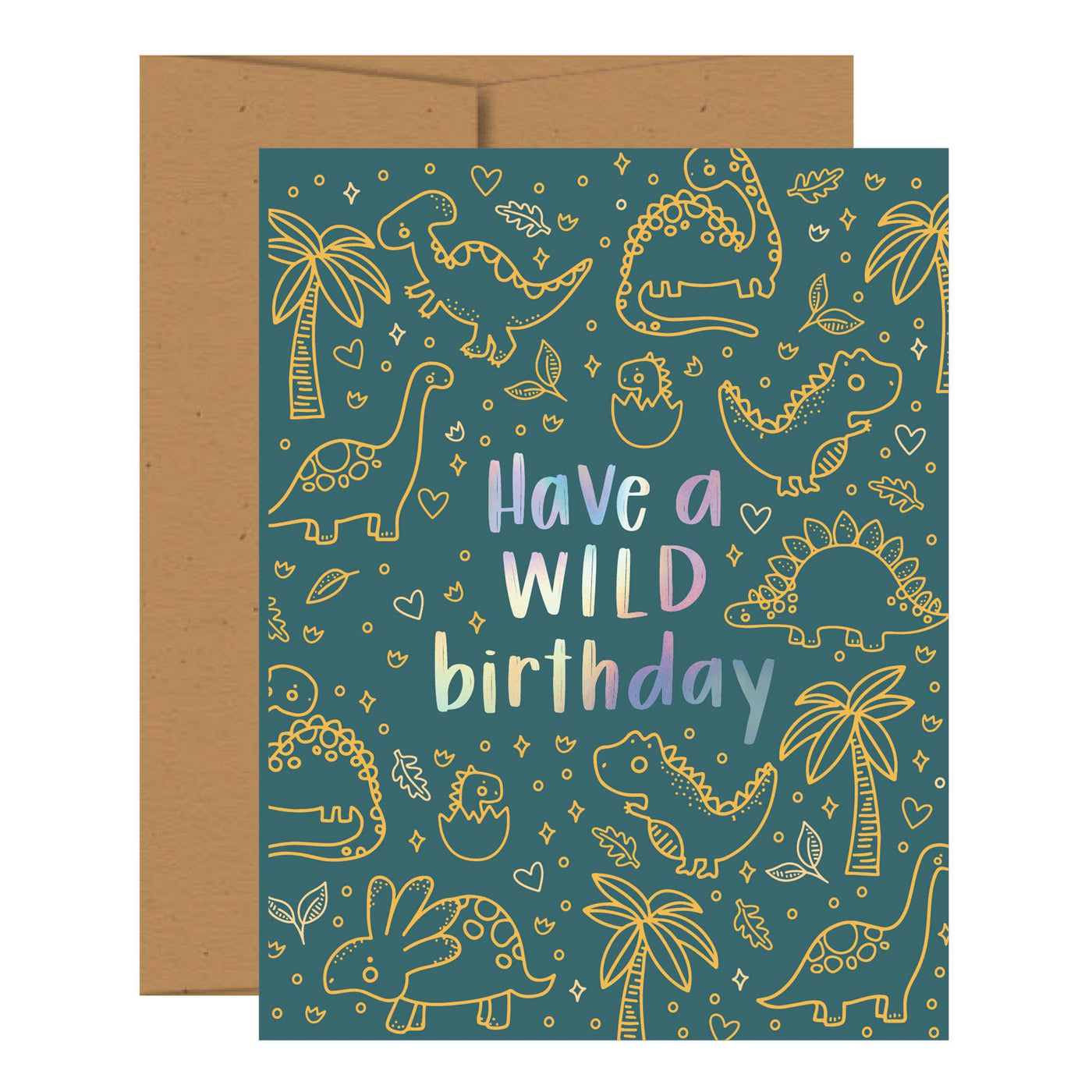 Pippi Post - Wild Birthday Greeting Card