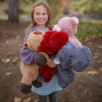 Chubbees Hippo 22" Weighted Plushie - Beverly Hills Teddy Bear Company