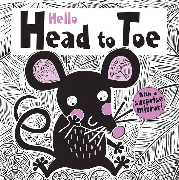 Fox Chapel Publishing - Hello Head to Toe - High Contrast Board Book