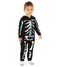 Tipsy Elves - Iridescent Skeleton Baby and Toddler Halloween Costume Onesie