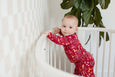 Apple Park - Bamboo Blend Kimono Layette Jacket - Woodland Dreams