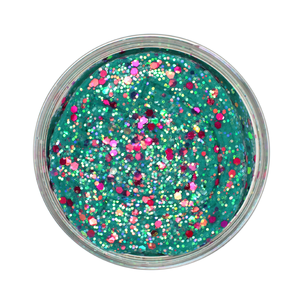 Earth Grown KidDoughs - Teal Glitter KidDough - 4 oz