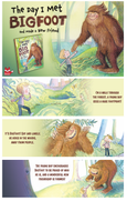 The Day I Met BigFoot And Made a New Friend - A Sweet Story- Fox Chapel Publishing -