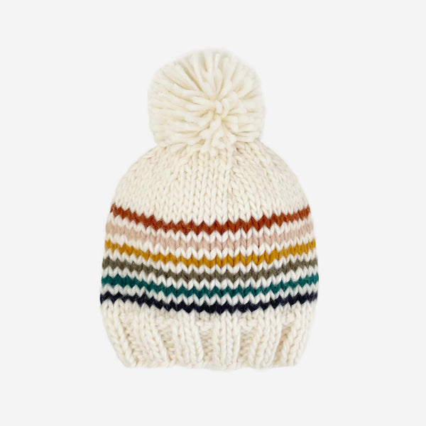 The Blueberry Hill - Stripe Hat, Retro | Baby Beanie | Kids Winter Clothing