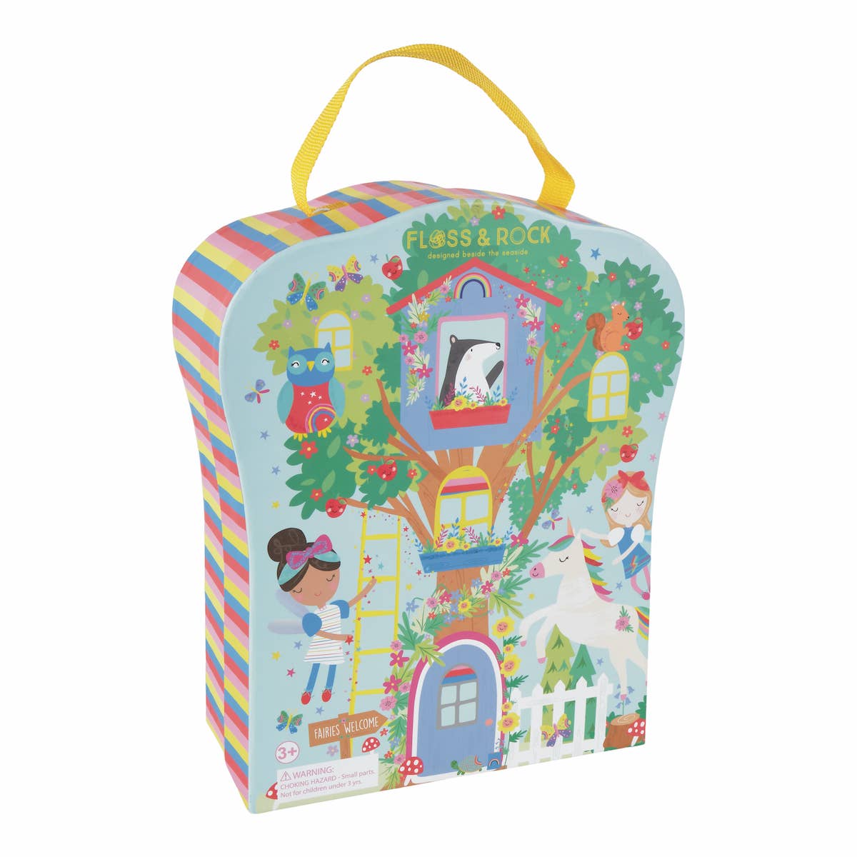 Floss & Rock - Rainbow FairyPlay Box with Wooden Pieces -