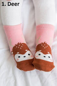 Vaenait Baby - Deer Zoo Baby Animal Socks