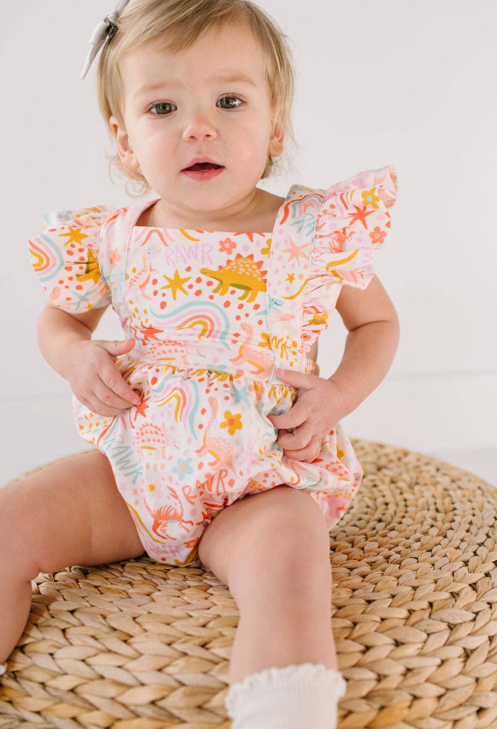 Ollie Jay - Emmy Romper in Dreamy Dino