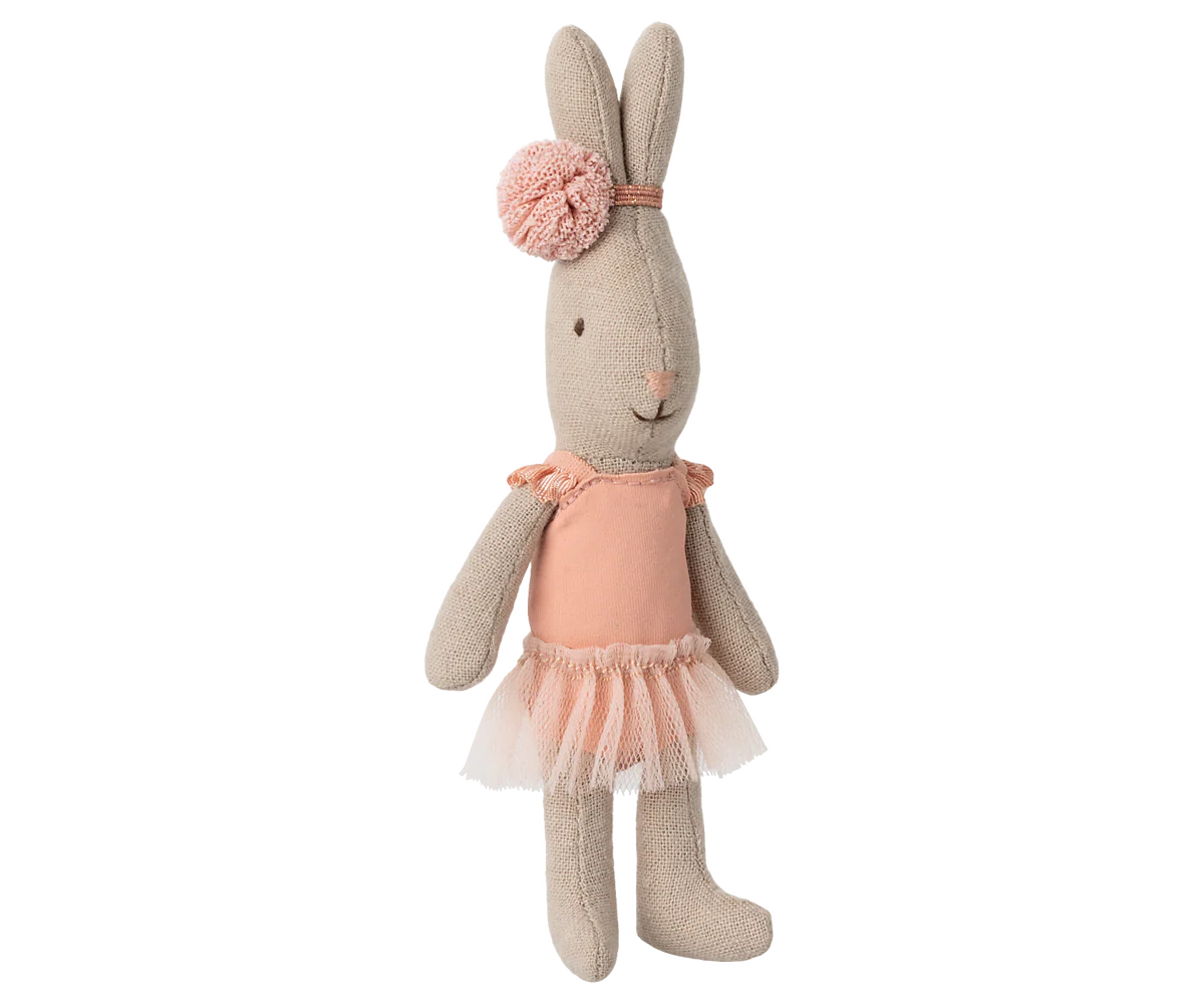 Maileg - Rabbit, micro - Ballet Suit and Skirt Rose