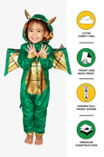 Tipsy Elves - Dragon Baby and Toddler Halloween Costume Onesie