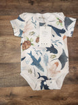 Small Blessings Design - Whale Onesie - Long Sleeve