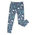 Sweet Bamboo - Big Kid Pajamas -  Winter Forest