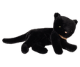 Maileg - Sleeping Kitten Plush, medium - Black