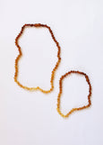 CanyonLeaf - Raw Baltic Amber + Sunflower || Necklace ||