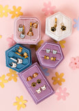 Pierced Co - Gray Cat Earrings