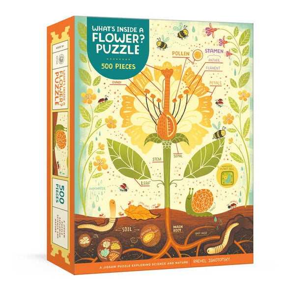 Penguin Random House LLC - What's Inside A Flower Puzzle