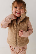 babysprouts clothing company - Fur Vest Baby/Kids Clothing Fall 2025