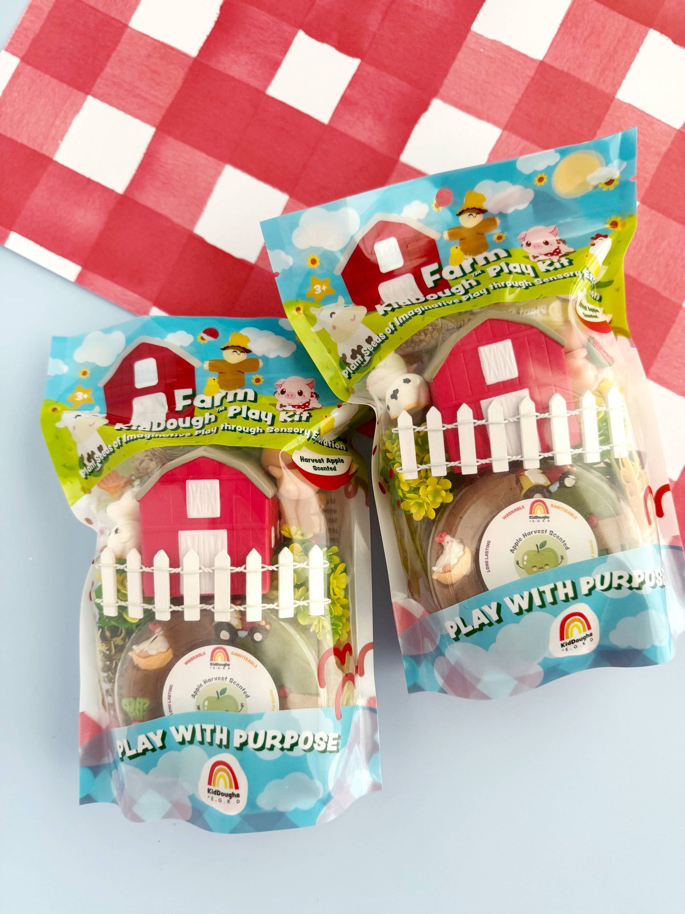 Earth Grown KidDoughs - Farm KidDough Play Kit