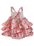 SIIX Collection - Gingham Cherries / Muslin Ruffle Sunsuit