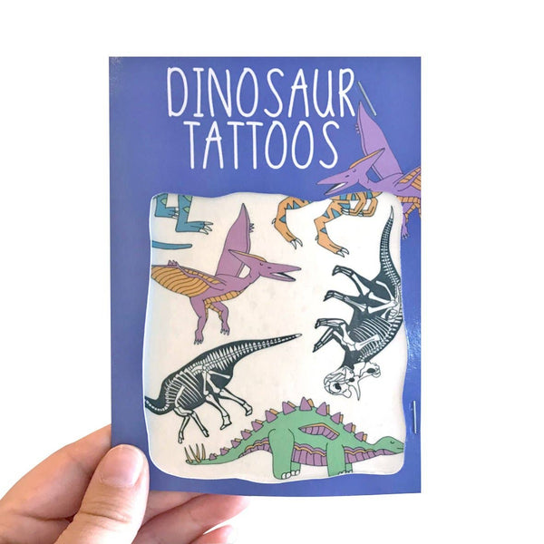 Neon Magpie - Dinosaur Transfer Tattoos
